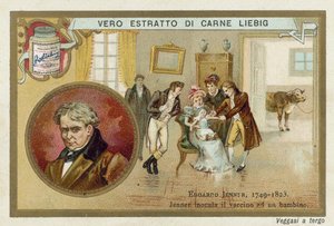 Edward Jenner, medico e scienziato inglese che scoprì il vaccino contro il vaiolo da European School