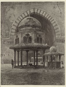 Egitto - Interno della moschea del sultano Hassan da European School