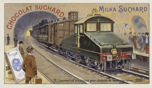 Locomotiva elettrica per ferrovie sotterranee, 1900 da European School