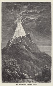 Eruzione del Cotopaxi nel 1741 da European School