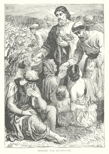 La Moltiplicazione dei Pani e dei Pesci (incisione) da European School
