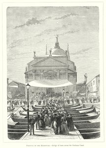 Festa del Redentore, Ponte di Barche sul Canale della Giudecca da European School