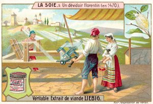 Avvolgitore di seta fiorentino