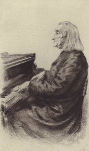 Franz Liszt (incisione) da European School