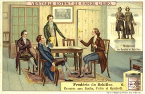 Friedrich Schiller, filosofo, poeta e drammaturgo tedesco da European School