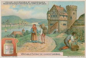 Villa tedesca sul Reno nel XVI secolo da European School