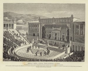 Teatro di Dioniso ad Atene, Grecia da European School