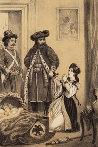 Guardie in attesa che il piccolo zar Ivan VI di Russia si svegli
