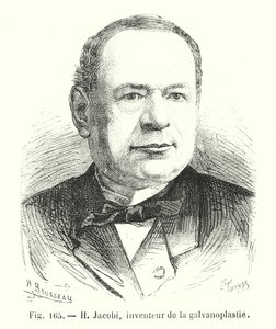 H Jacobi, inventore della galvanoplastica da European School