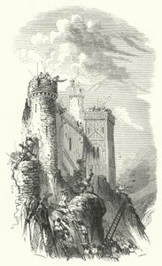 Enrico il Cieco, Conte di Lussemburgo, che assedia il Castello di Bouillon da European School