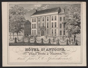 Hotel St Antoine, Anversa, J C Spaenhoven da European School