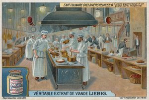 Grande cucina di un grande hotel moderno