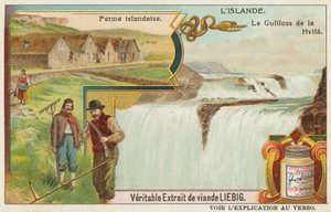 Fattoria islandese e Gullfoss (Cascate d