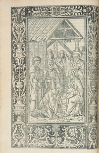 Illustrazione dal Decachordum Christianum di Marcus Vigerius (1446-1516), Fano da European School