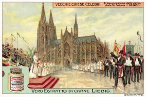 Inaugurazione della cattedrale di Colonia