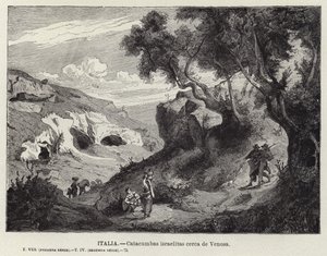 Catacombe israelite vicino a Venosa