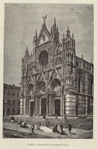 Facciata del Duomo di Siena da European School