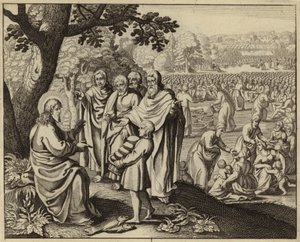 Gesù Cristo nutre i cinquemila