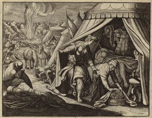 Giuditta con la testa decapitata di Oloferne da European School
