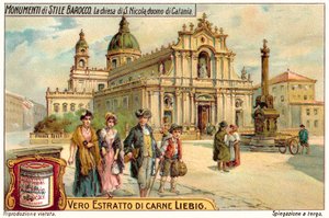 La Chiesa di San Nicola, duomo di Catania
