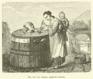 La cangue, supplizio cinese