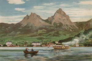 Lago di Lucerna: Brunnen da European School