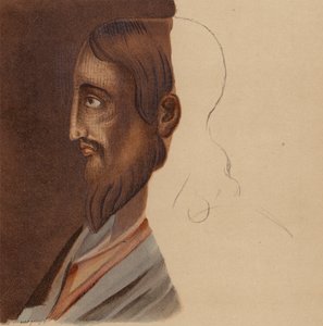 Somiglianza di Gesù Cristo: Da un mosaico preso dalle catacombe romane da European School