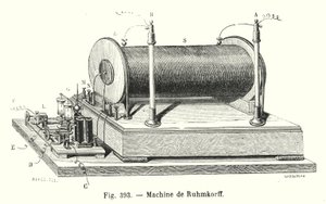 Machine de Ruhmkorff (incisione)