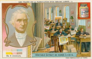 Creazione di una cromolitografia Liebig da European School