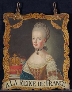 Segno di Maria Antonietta, dopo il 1774 da European School