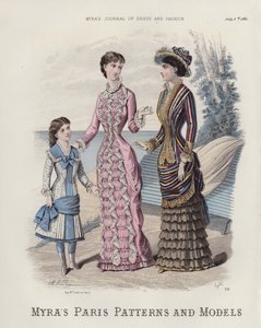 Modelli e modelli di Parigi di Myra da European School