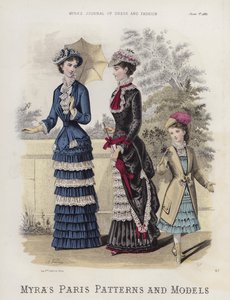 Modelli e modelli di Parigi di Myra da European School