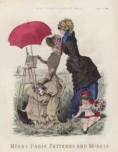 Modelli e modelli di Parigi di Myra da European School