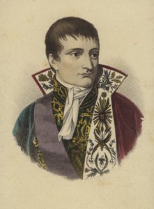 Napoleone Bonaparte (incisione colorata)