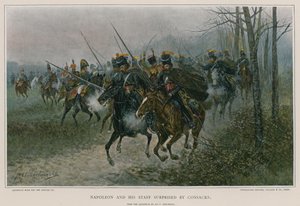 Napoleone e il suo stato maggiore sorpresi dai cosacchi da European School