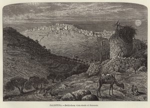 Palestina, Betlemme vista da sud-ovest da European School