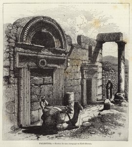 Resti di una sinagoga a Kefr-Beram da European School