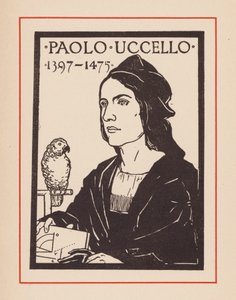 Paolo Uccello, artista e matematico medievale italiano (litografia) da European School