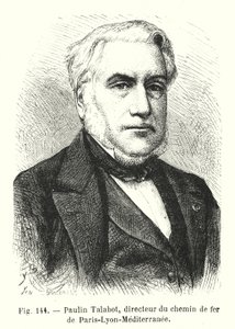 Paulin Talabot, direttore della ferrovia Parigi-Lione-Mediterraneo da European School