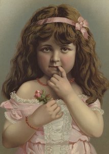 Ritratto di una Ragazza con un Fiore