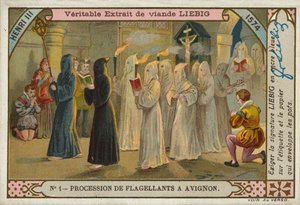 Processione di flagellanti, Avignone