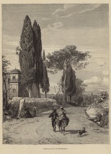 Strada da Cavi a Genazzano da European School