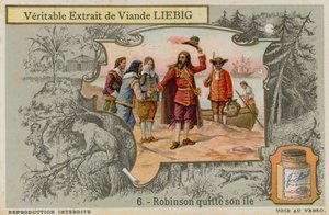 Robinson Crusoe lascia l