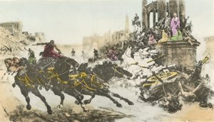 Corsa di carri romani