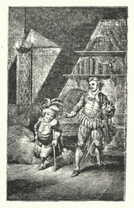 Scena da Der krumme Teufel (Il Diavolo Zoppo), la prima opera di Joseph Haydn (incisione)