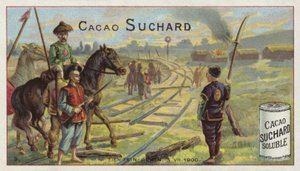 Ferrovia interrotta tra Tianjin e Pechino, Ribellione dei Boxer, 1900 da European School