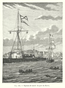 Segnali di marea del porto di Le Havre da European School