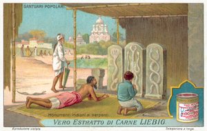 Monumenti ai serpenti in India da European School