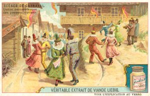 Danza di carnevale dei contadini stiriani, Austria