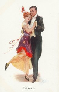 Tango (litografia a colori) da European School
